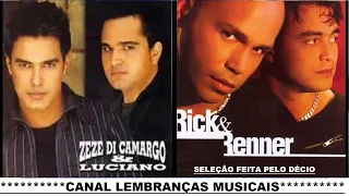 ZEZE DI CAMARGO E LUCIANO RICK E RENNER {seleção feita pelo Décio}