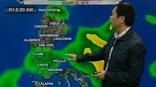 24Oras: Malaking bahagi ng bansa, uulanin bukas