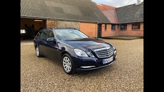 2012 Mercedes Benz E200 CDI