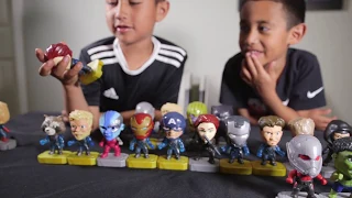 2019 Avengers Endgame McDonald's Happy Meal Toys Full Set of 24 Review