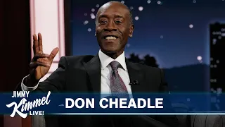 Don Cheadle on War Machine Movie, Bumping in to Arnold Schwarzenegger & His Sad Wikipedia Photo