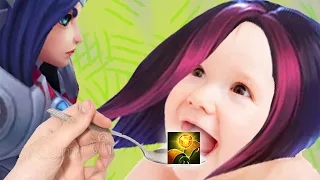 MOMMY IRELIA SPOONFEEDING ME TO LEVEL 2