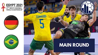 Alemanha vs Brasil | Main round | Men's World Championship Egypt 2021