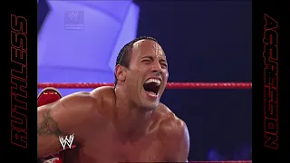 Ric Flair vs. The Rock | WWE RAW (2002) 1