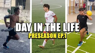 DAY IN THE LIFE OF A D1 ATHLETE IN PRESEASON (SOCCER PLAYER)