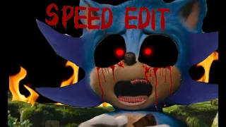 Sonic.exe | Sonic movie speed edit