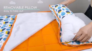 Biloban Toddler Nap Mat - Convenient, Portable, A Carry Handle, Perfect for Daycare