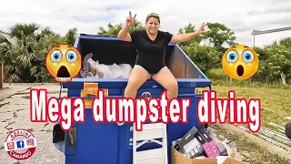 Mega dumpster diving a inexplicável tudo que encontro no lixo da lojas usa | Adeline Camargo