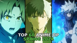 My Top 60 Anime Openings of Spring 2024