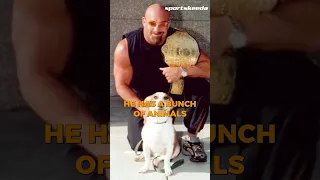 Goldberg's pet WWE fans don't know about #wwe #shorts