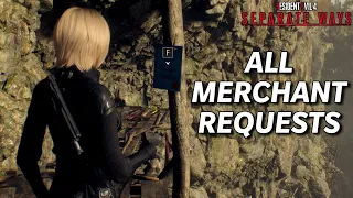 Resident Evil 4 (2023) Separate Ways PC | All Merchant Requests