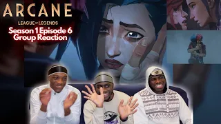 JINX AND VI REUNION!!! FIRST TIME REACTING TO ARCANE SEASON 1 EPISODE 6 | League Of Legends Reaction