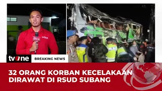 Jenazah Kecelakaan Bus di Subang dalam Proses Evakuasi | Breaking News tvOne