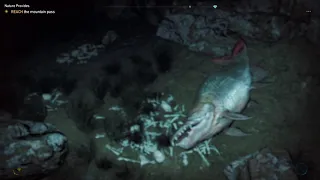 Far Cry® 5 Leviathan Monster in Snowshoe Lake