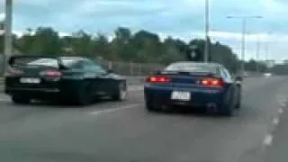 1000+ Hp 3000GT vs 700Hp Supra