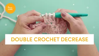 How to Double Crochet Decrease | Beginners tutorial