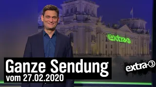 Extra 3 vom 27.02.2020 mit Christian Ehring im Ersten | extra 3 | NDR