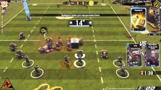 Blood Bowl 2. Очень тяжёлый матч за людей.