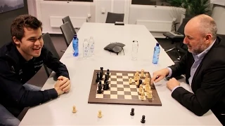 Magnus Carlsen vs. Espen Agdestein: Knipse-Sjakk (Flick Chess)