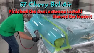 Welding, grinding, body work, and paint! The 57 Chevy Bel-Air Part 2 is done! Show time!