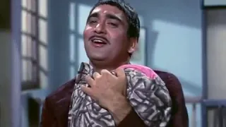 Mere Saamne Wali Khidki Mein -Sunil Dutt & Kishore Kumar -Old Hindi Song-- Film Padosan