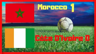 👉⚽Morocco vs Côte d'Ivoire 1-0 •Resumen y goles 2019•Copa África 2019•Marruecos vs Costa de Marfil