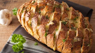 Cheese and Garlic Crack Bread # 40