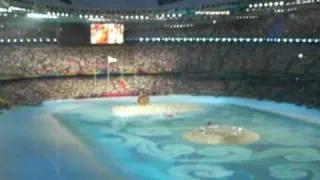 National anthem of the People's Republic of China at the Beijing 2008 closing ceremony