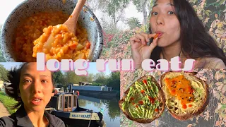 What I eat when running 18 miles | marathon training edition