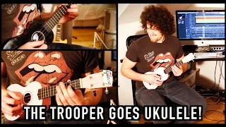 The Trooper by Iron Maiden | Ukulele Cover with Guitar Solos & TABS!
