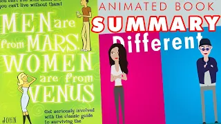 Book Summary: Men Are From Mars Women are from Venus by John Gray (Animated)