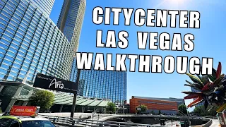 CityCenter Las Vegas Walkthrough: Aria Resort, The Shops at Crystals & More