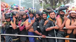 sannidhanam rush today morning at sabarimala temple 10-12-2022