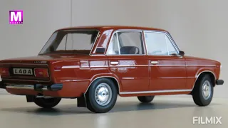 M MODEL - Nr.58 - LADA 2106 RED - TRIPLE 9 - SCALE 1:18