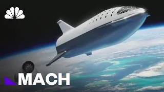 SpaceX Says Fashion Tycoon Will Ride A Rocket Around The Moon | Mach | NBC News