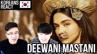 KOREANS React to DEEWANI MASTANI (Official Video)