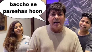 Papa baccho se huye pareshaan 🤪 | Sudesh Lehri family @ShikhaLehri @SakshiLehri | Mani Lehri vlog