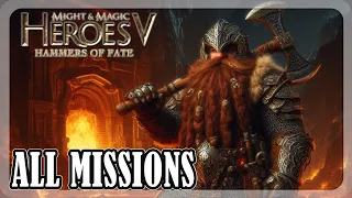 Heroes 5 Hammers of Fate - All Fortress Missions, Wulfstan Story Arc