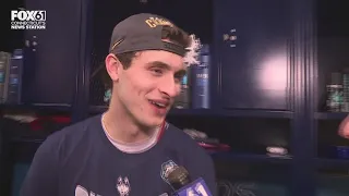 UConn's Andrew Hurley reacts to winning national championship | Full Interview