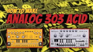 How To Make ANALOG Sounding 303 ACID LEADS With Serum | Processing With Only Stock and Free Plugins!