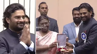 R Madhavan Receives National Award For Rocketry | 69th National Film Awards | Manastars