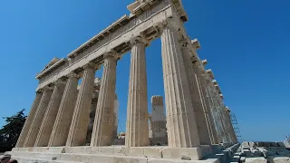 THE ACROPOLIS of ATHENS, GREECE in 4K Part Three - With a Walk Up the South Slope - Travel with Chip