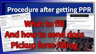 How to fill VFS global consent form||Courier form|| How to schedule passport pick up||VFS global