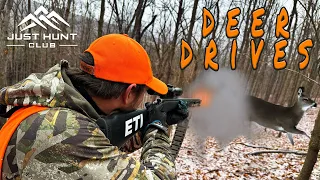 DEER DRIVES | Muzzleloader Deer Hunting