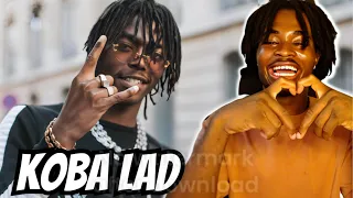 FIRST TIME REACTING TO KOBA LAD || WHY HE SO TALL 😏(FRENCH RAP)