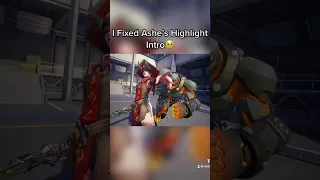 I fixed Ashe’s Highlight Intro#overwatch2 #youtubeshorts #foryoupage #overwatch #ow2