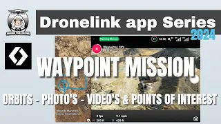DJI Mini 3 Pro how to do Waypoint mission Dronelink DJI app tutorial #shaunthedrone