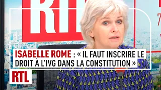 Isabelle Rome : "Il faut inscrire le droit à l'IVG dans la Constitution."