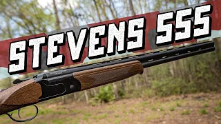 Cheap but is it worth it? Stevens by Savage 555 12 Gauge O/U Shotgun Review