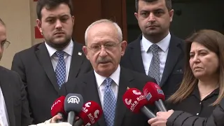 KEMAL KILIÇDAROĞLU NİLÜFER TATAR ZİYARETİNİN ARDINDAN BASIN AÇIKLAMASI YAPTI 26/03/2022